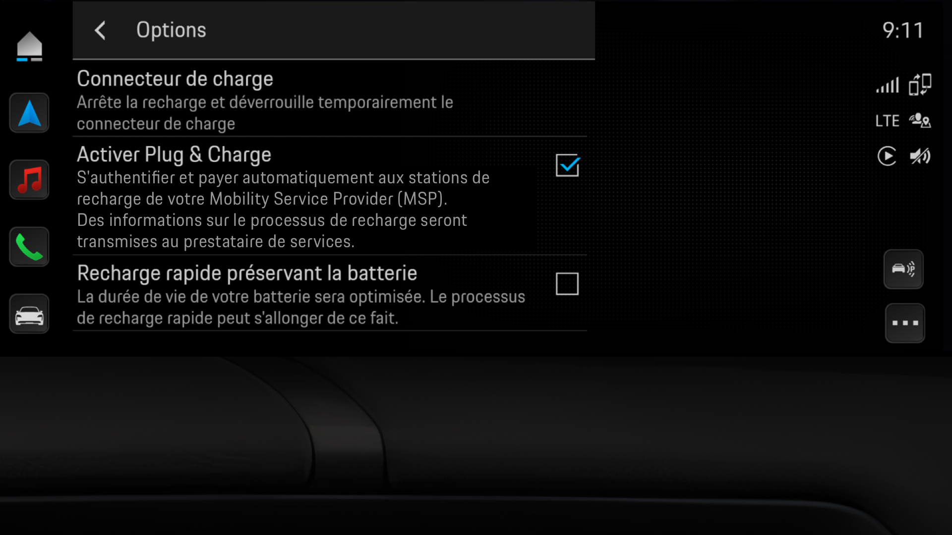 Activation Plug &amp; Charge dans PCM