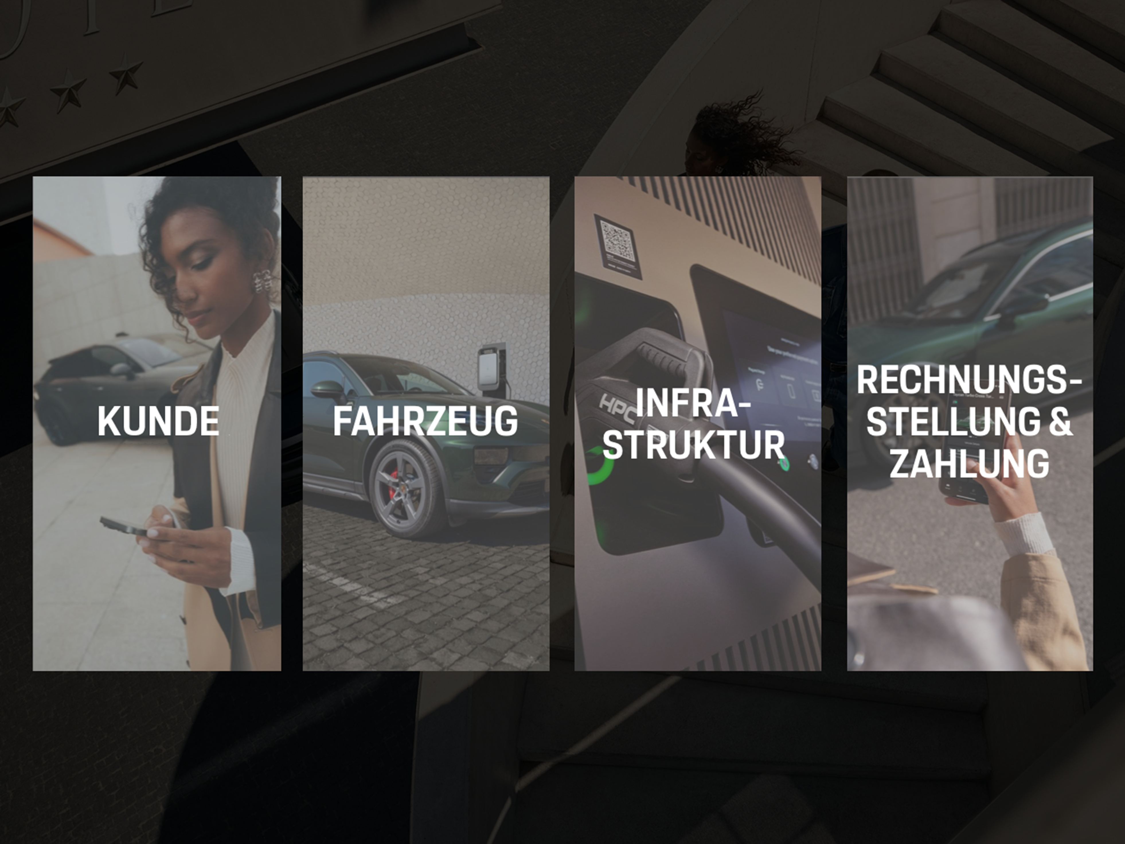 Illustration montrant les principaux composants nécessaires à la recharge 